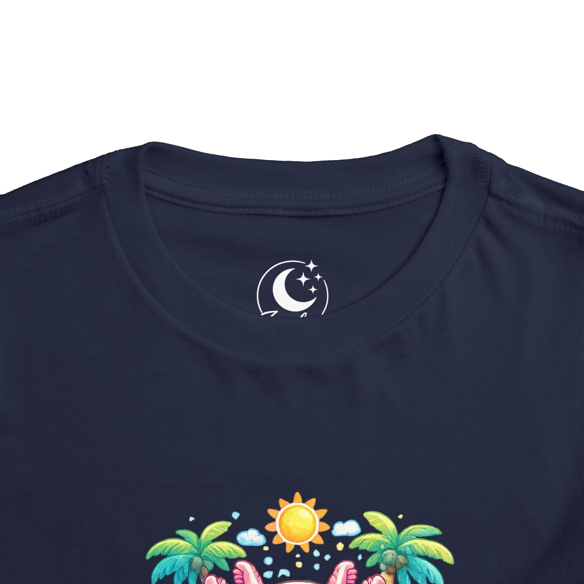 Little Waves Axolotl Toddler Short Sleeve Tee