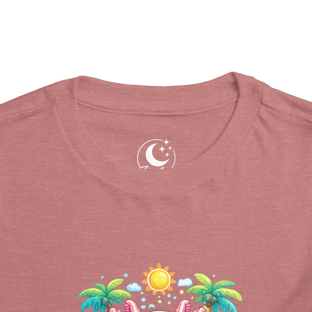 Little Waves Axolotl Toddler Short Sleeve Tee