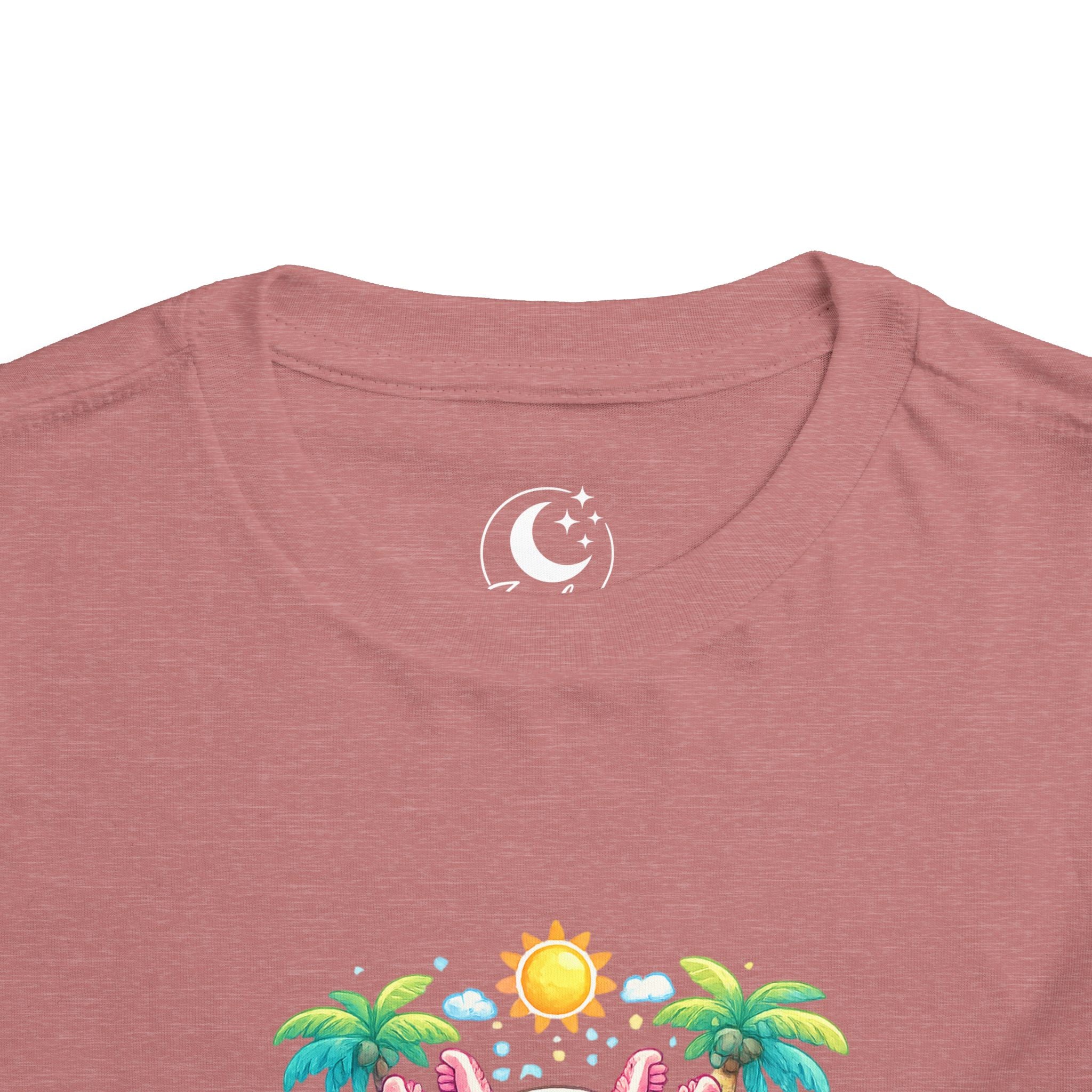 Little Waves Axolotl Toddler Short Sleeve Tee