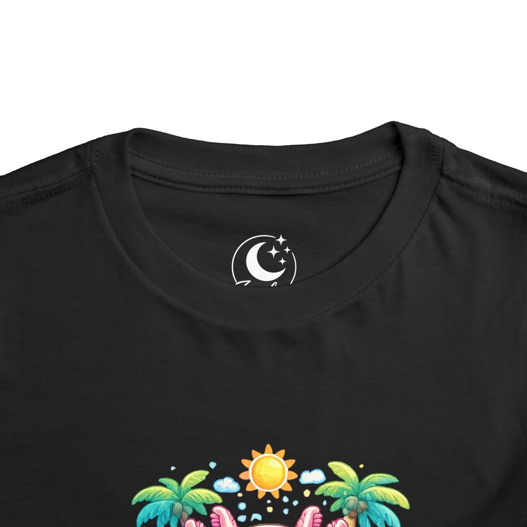Little Waves Axolotl Toddler Short Sleeve Tee