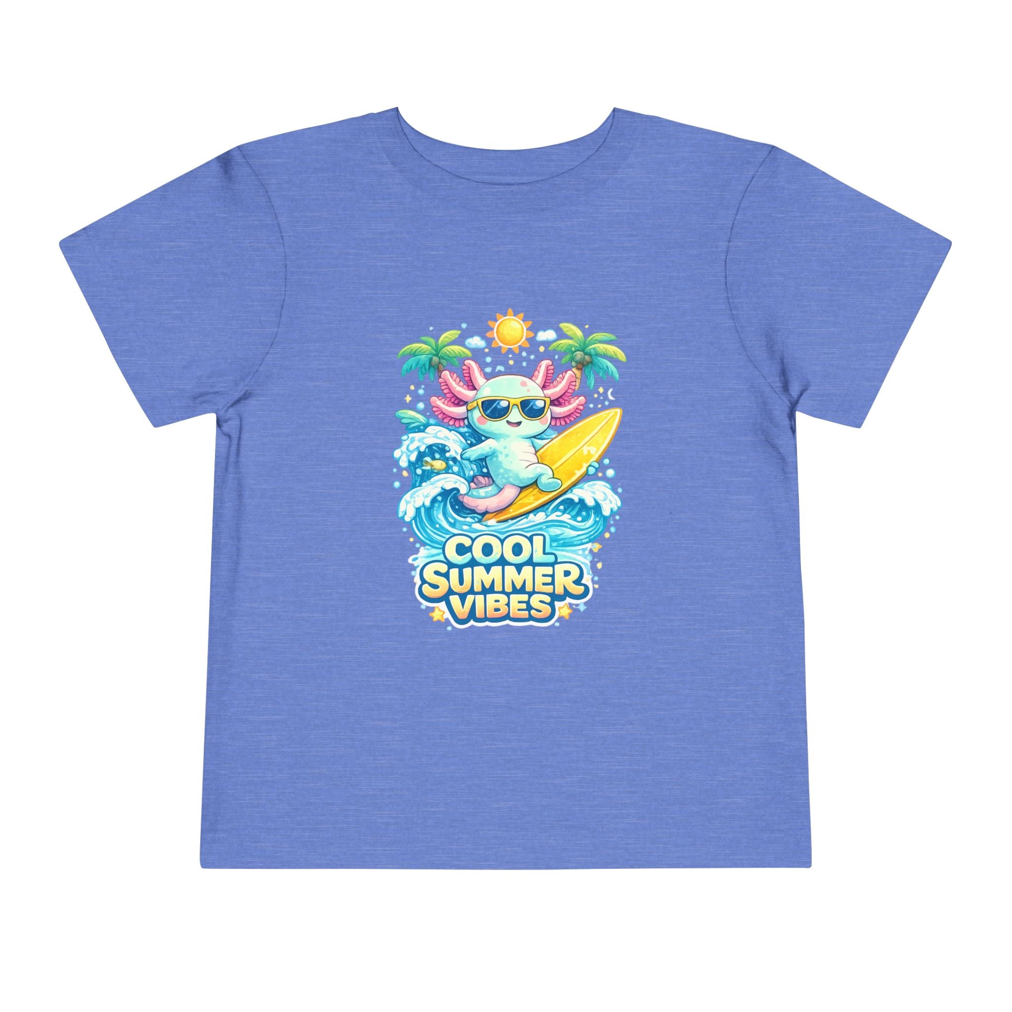 Little Waves Axolotl Toddler Short Sleeve Tee
