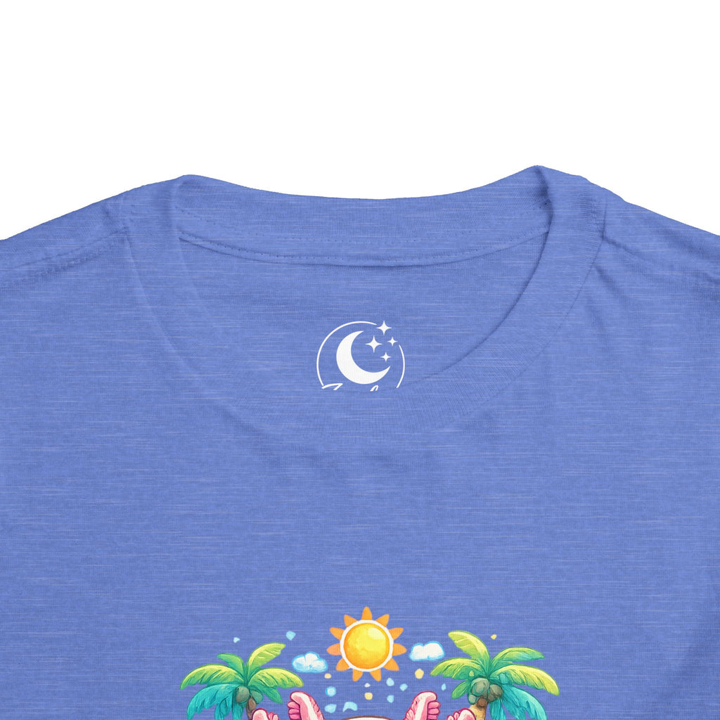 Little Waves Axolotl Toddler Short Sleeve Tee