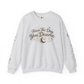 “Have the Day You Deserve” Crewneck – Elegant Minimalist Sweatshirt, Quiet Confidence, Cozy Luxury Streetwear - Zyrelia Official