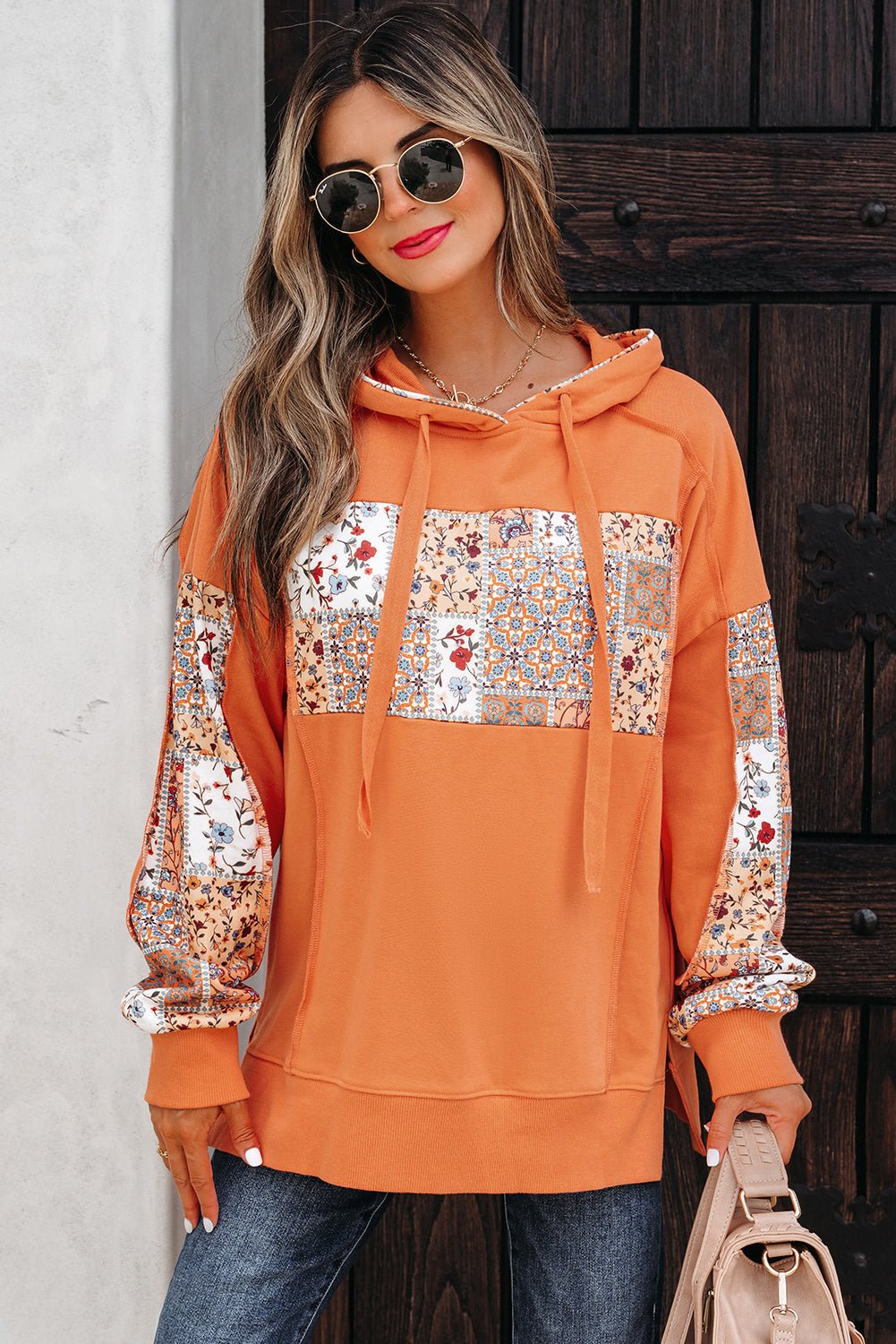 Myrassa Side Slit Drawstring Hoodie - Zyrelia Official