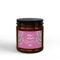 Scented Soy Candle — Floral Hibiscus Aromatherapy Jar (4oz & 9oz) - Zyrelia Official